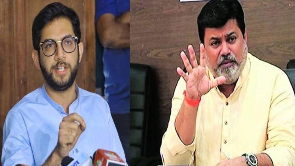 Aditya Thackeray And Uday samant Aditya Thackeray And Uday samant