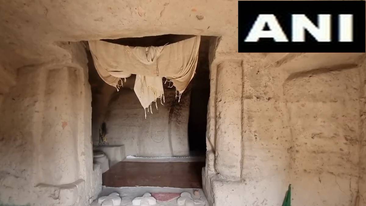 man builds two storey underground house in uttarpradesh