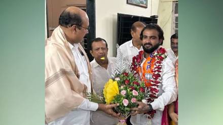 Notorious gangster joins BJP Notorious gangster joins BJP