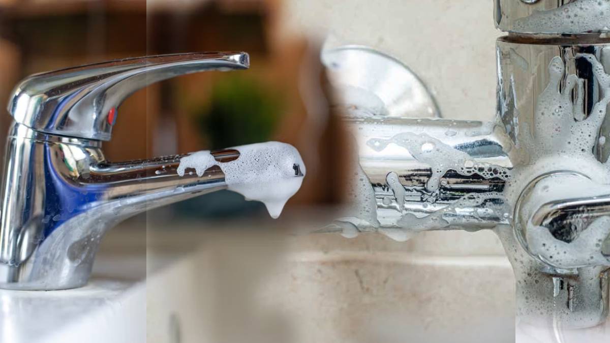 Two Rupees Jugaad In Two Minutes Clean Bathroom Kitchen Taps Spotless And Shiny Look With Simple Tips That will save money 