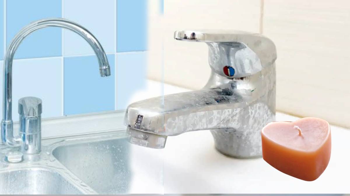 Two Rupees Jugaad In Two Minutes Clean Bathroom Kitchen Taps Spotless And Shiny Look With Simple Tips That will save money 