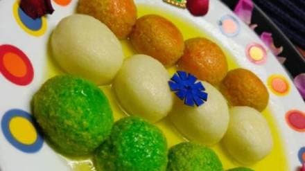 How to make Tri Colour Rasgulla independence day 2023 india Special independence day Special Recipe