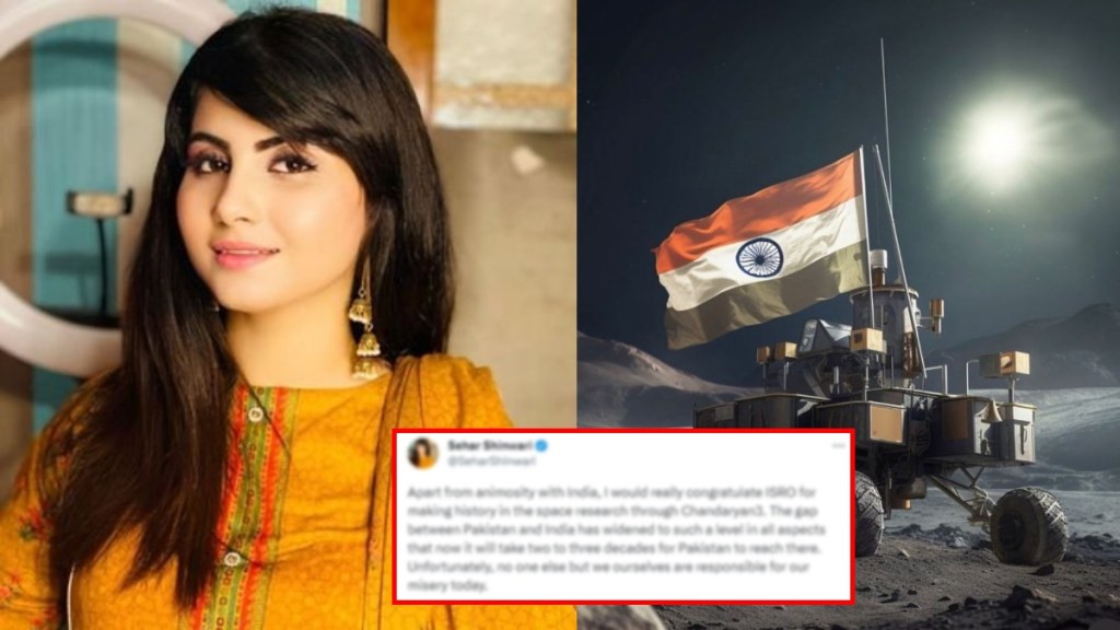 Pakistani Actress Sehar Shinwari On Chandrayaan-3 Success