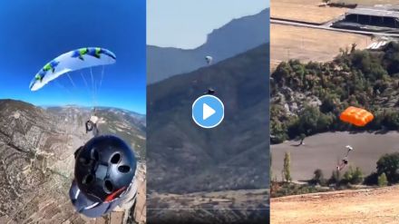 Parachute Shocking Video Viral Parachute Shocking Video Viral