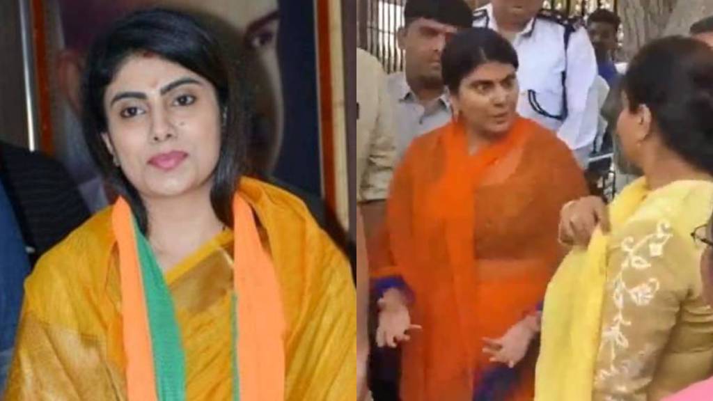 Rivaba Ravindra Jadeja dispute with BJP MP Mayor 2 Rivaba Ravindra Jadeja dispute with BJP MP Mayor 2