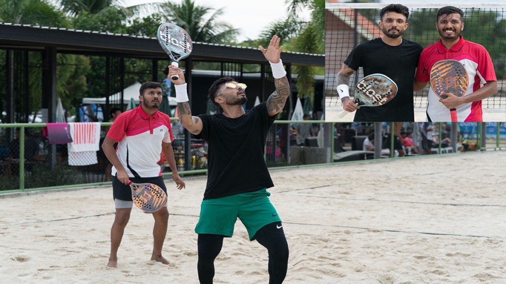 India's run in the International Beach Tennis Championships continues Excellent performance by Unnat Vishwajeet