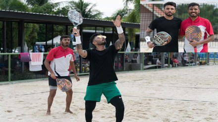 India's run in the International Beach Tennis Championships continues Excellent performance by Unnat Vishwajeet
