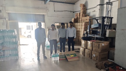 team Nagpur branch BIS raided bottled water manufacturer Pardgaon Road Jalna district