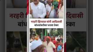 MLA Narahari Zirwal performed tribal traditional dance