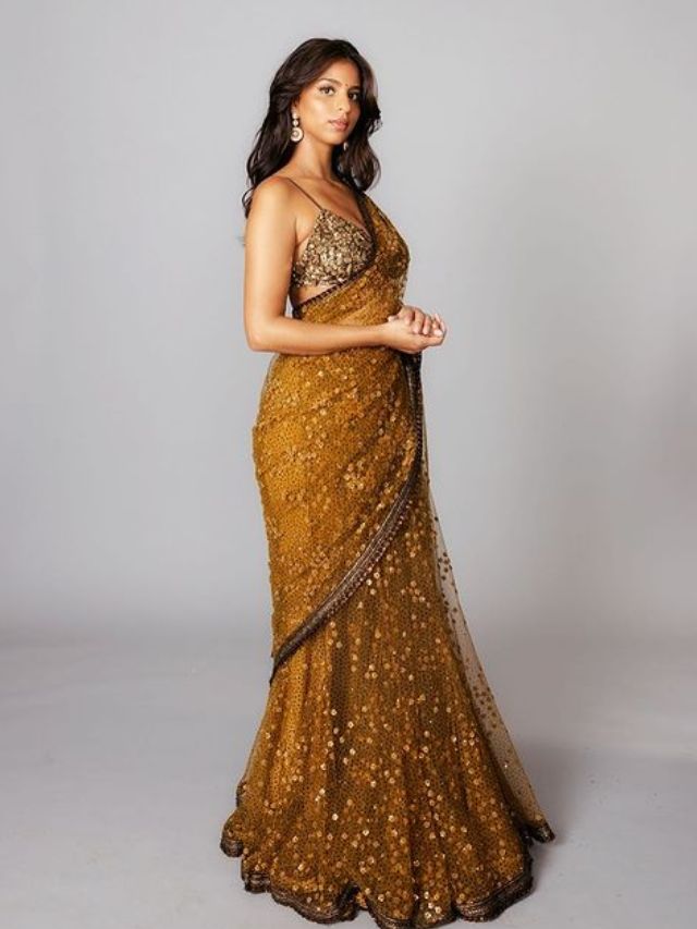 suhana khan sari look (Source: suhana khan/instagram)