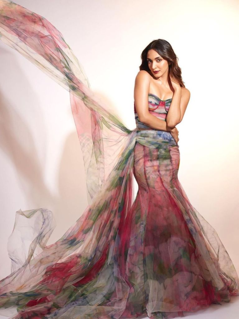 Kiara Advani | Kiara Advani latest photos | Kiara Advani New off Shoulders long tube gown | Kiara Advani New Movie