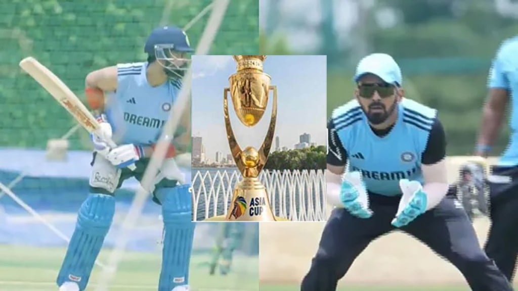 Good News for Team India Before India-Pakistan Match KL Rahul Practiced Wicketkeeping Thoroughly Video Viral Good News for Team India Before India-Pakistan Match KL Rahul Practiced Wicketkeeping Thoroughly Video Viral