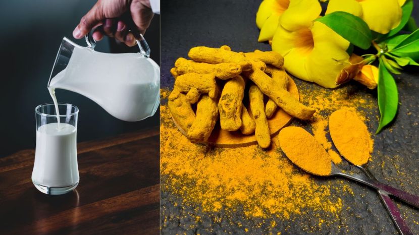 milk and turmeric- unplash