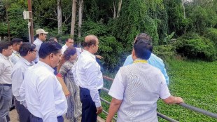 nashik Municipal Commissioner Dr Ashok Karanjkar inspection tour to prevent Godavari river pollution