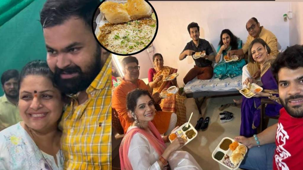 supriya pathare son made pavbhaji for tuzech mi geet gaat aahe actors