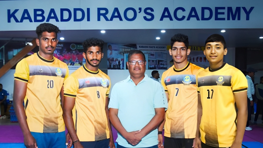 four players kolhapur selected pro-kabaddi four players kolhapur selected pro-kabaddi