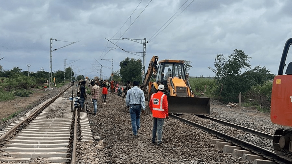 speed railway increase automatic signaling system work done pune