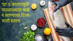 या’ पाच कारणांसाठी पावसाळ्यात खाऊ नयेत मासे; वाचा याबाबतचा सल्ला