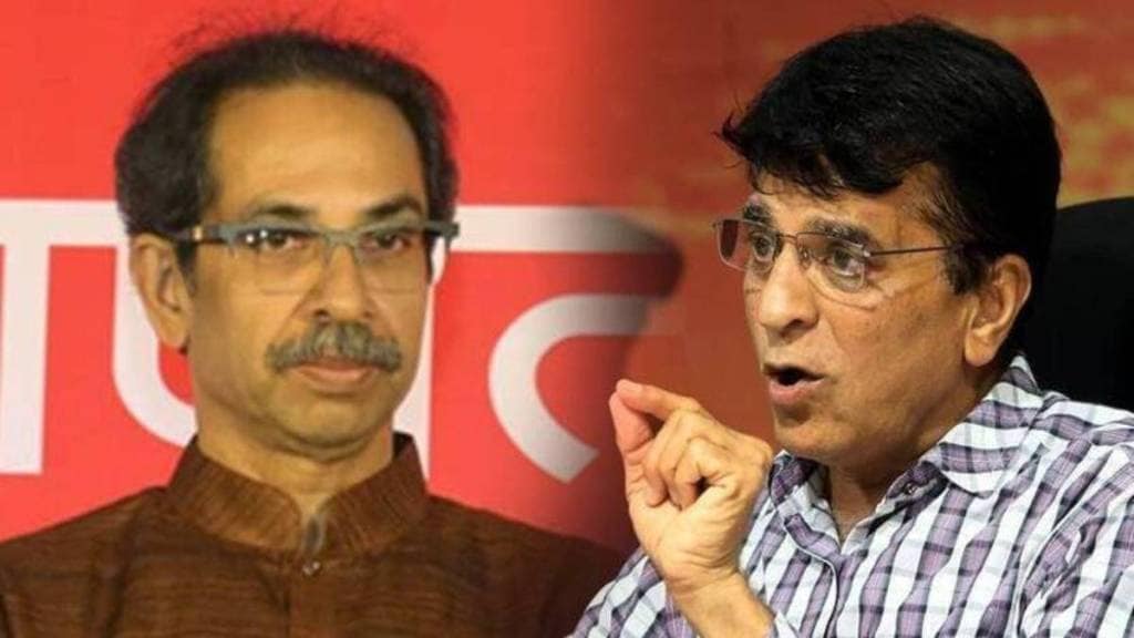 uddhav thackeray kirit somaiya