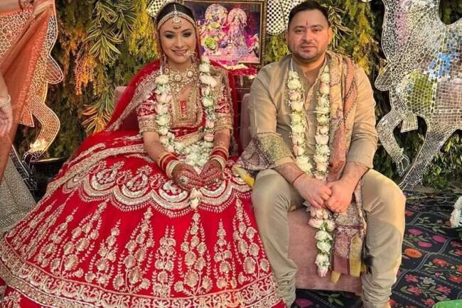 बिहारचे उपमुख्यमंत्री सीएम तेजस्वी यादव यांनी ९ डिसेंबर २०२१ रोजी राहेलसोबत लग्न केले.