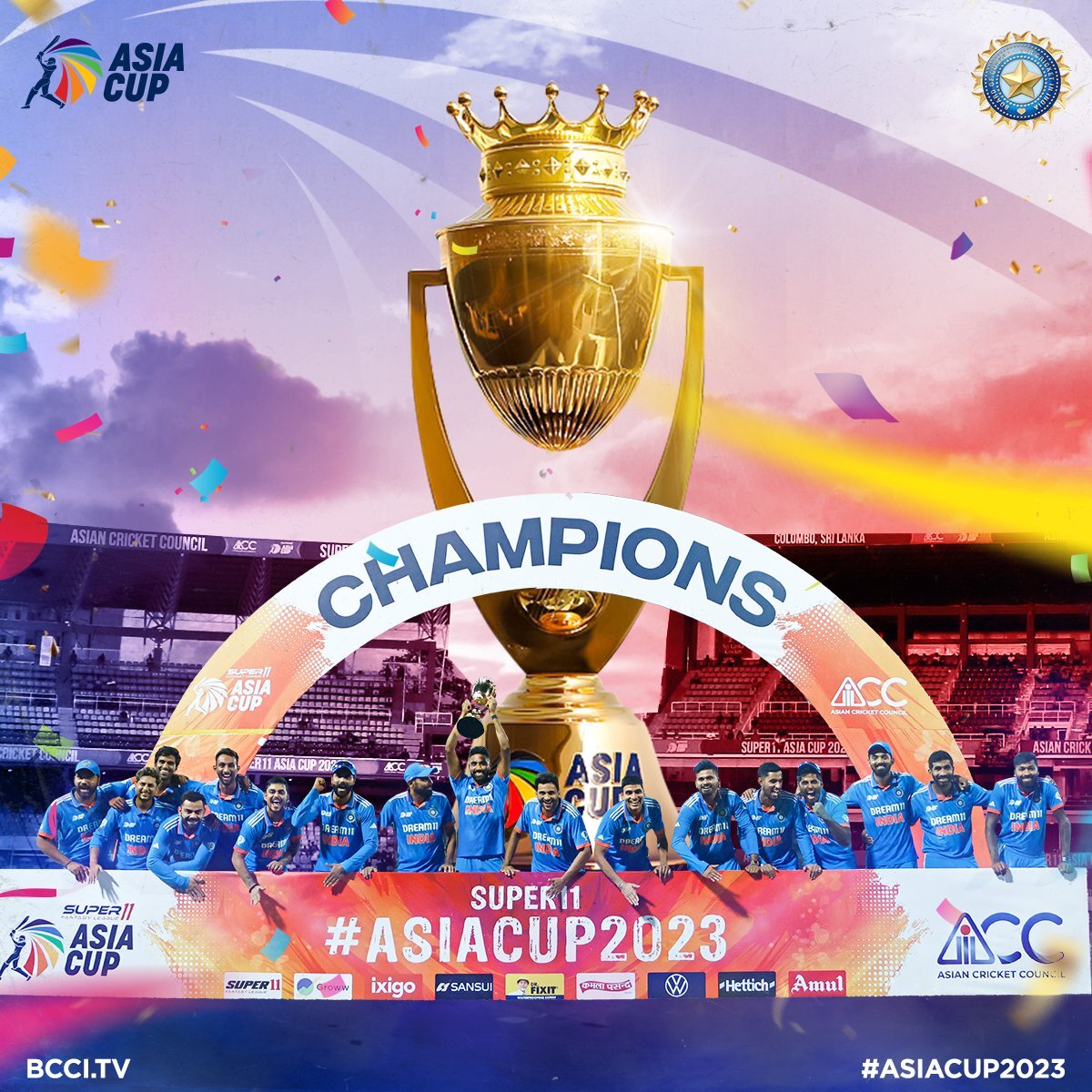 Asia Cup Final 2023 IND vs SL Match Updates