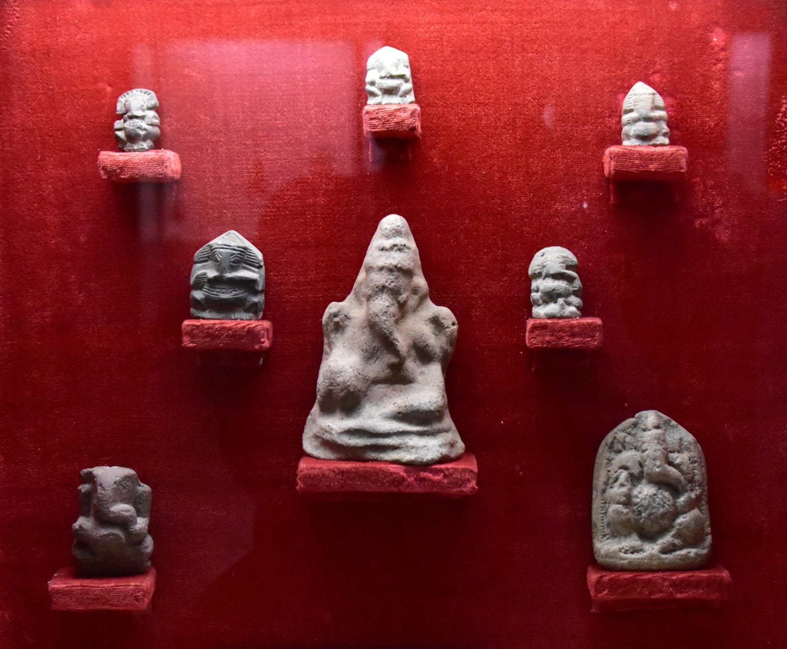 ancient Ganesha idols in Ter village