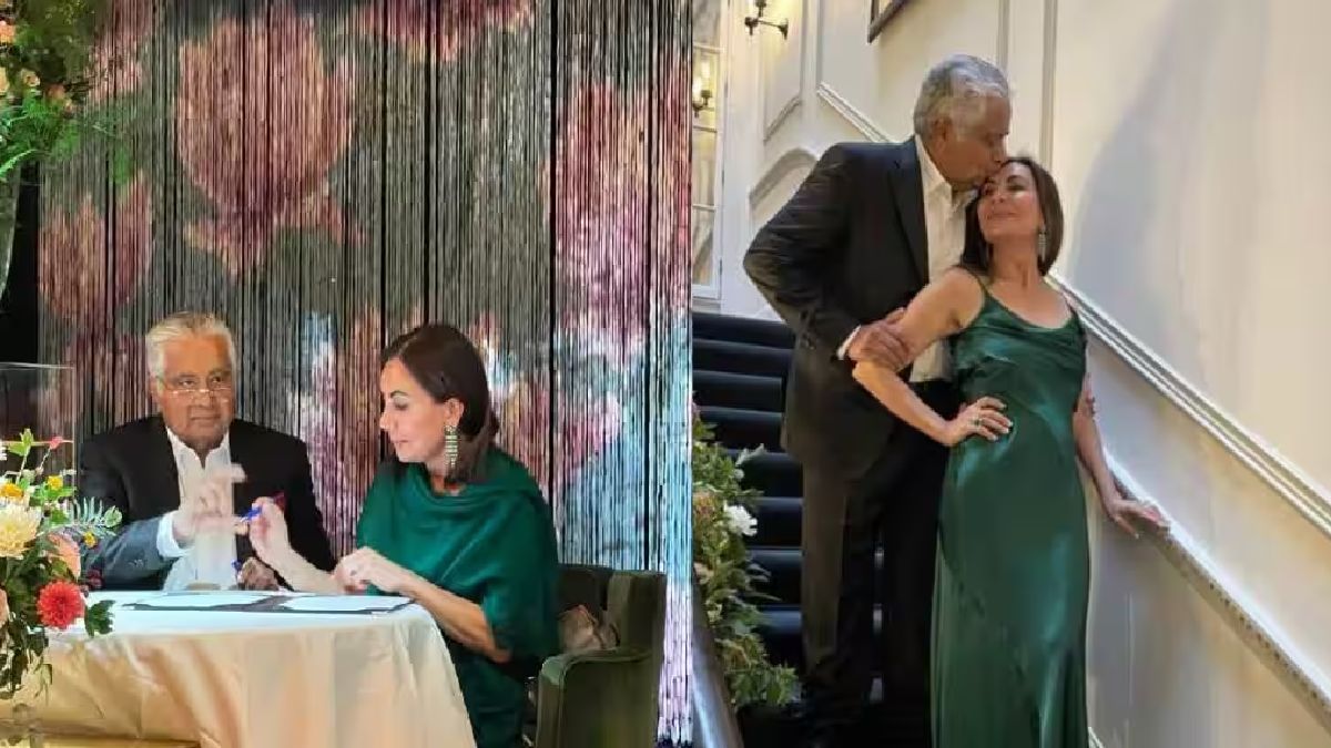 harish salve wedding
