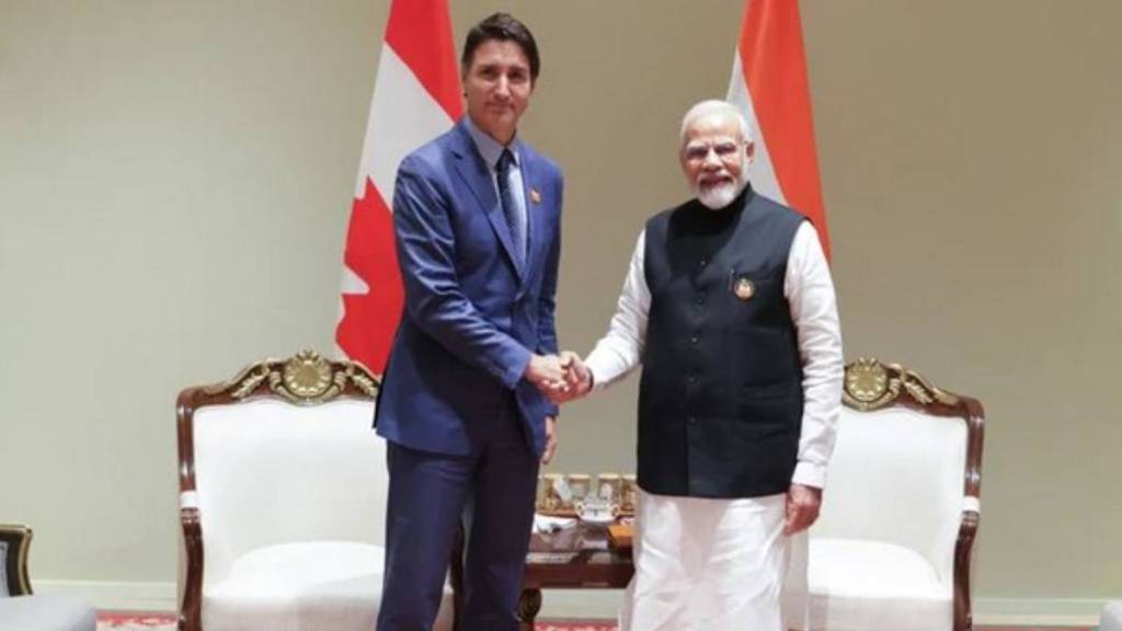 Justin truedeo and narendra modi
