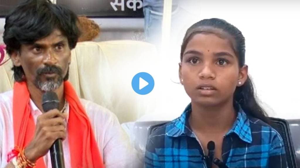 Manoj Jarange and Pallavi Jarange