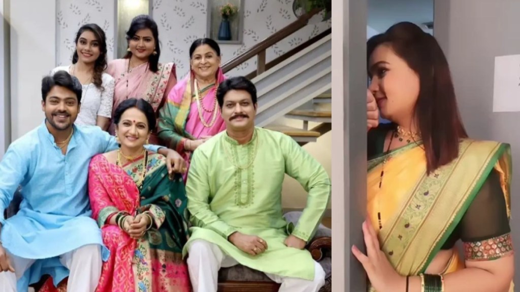 Tula Shikvin Changlach Dhada fame dipti sonawane
