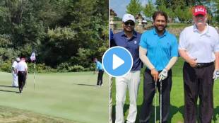 Mahendra Singh Dhoni and Donald Trump photo,