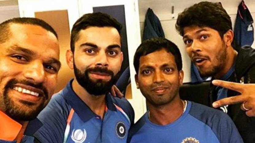 Asia Cup Trophy Lifted By Special Man Raghu Raghavendra Not Rohit Sharma or Jay Shah Who is This Throw Down Specialist
