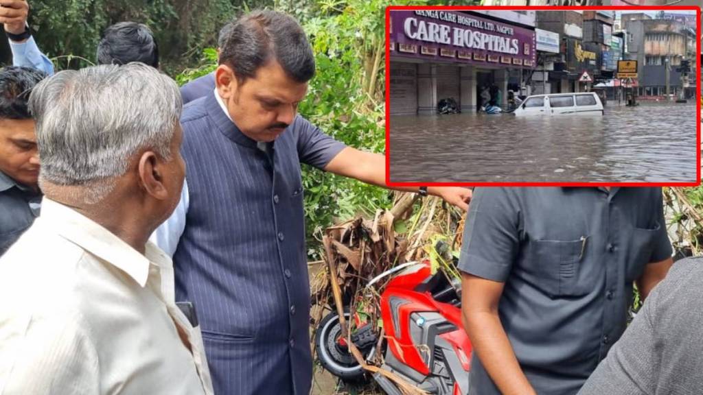 houses damaged in flood Nagpur