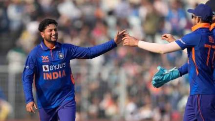 Kuldeep takes five wickets against Pakistan