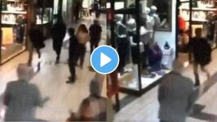 In Viral Video Grandfather Catching a Thief in filmy style...