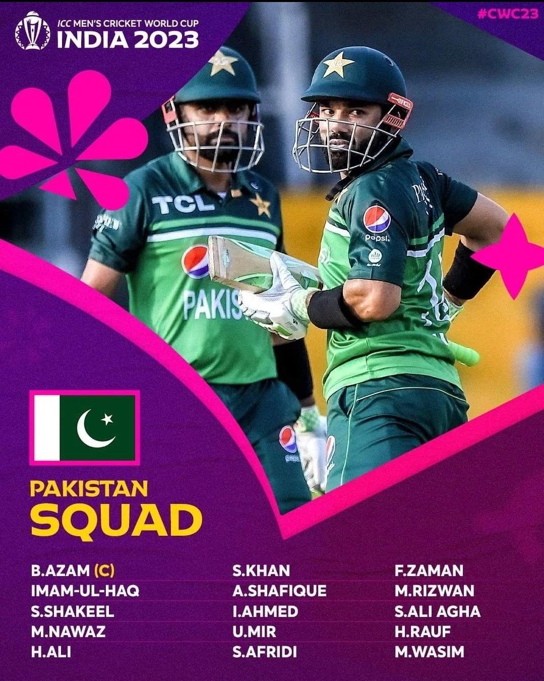 ODI World Cup 2023: Get set ready to go is starting for the World Cup note down the latest squads of all 10 teams