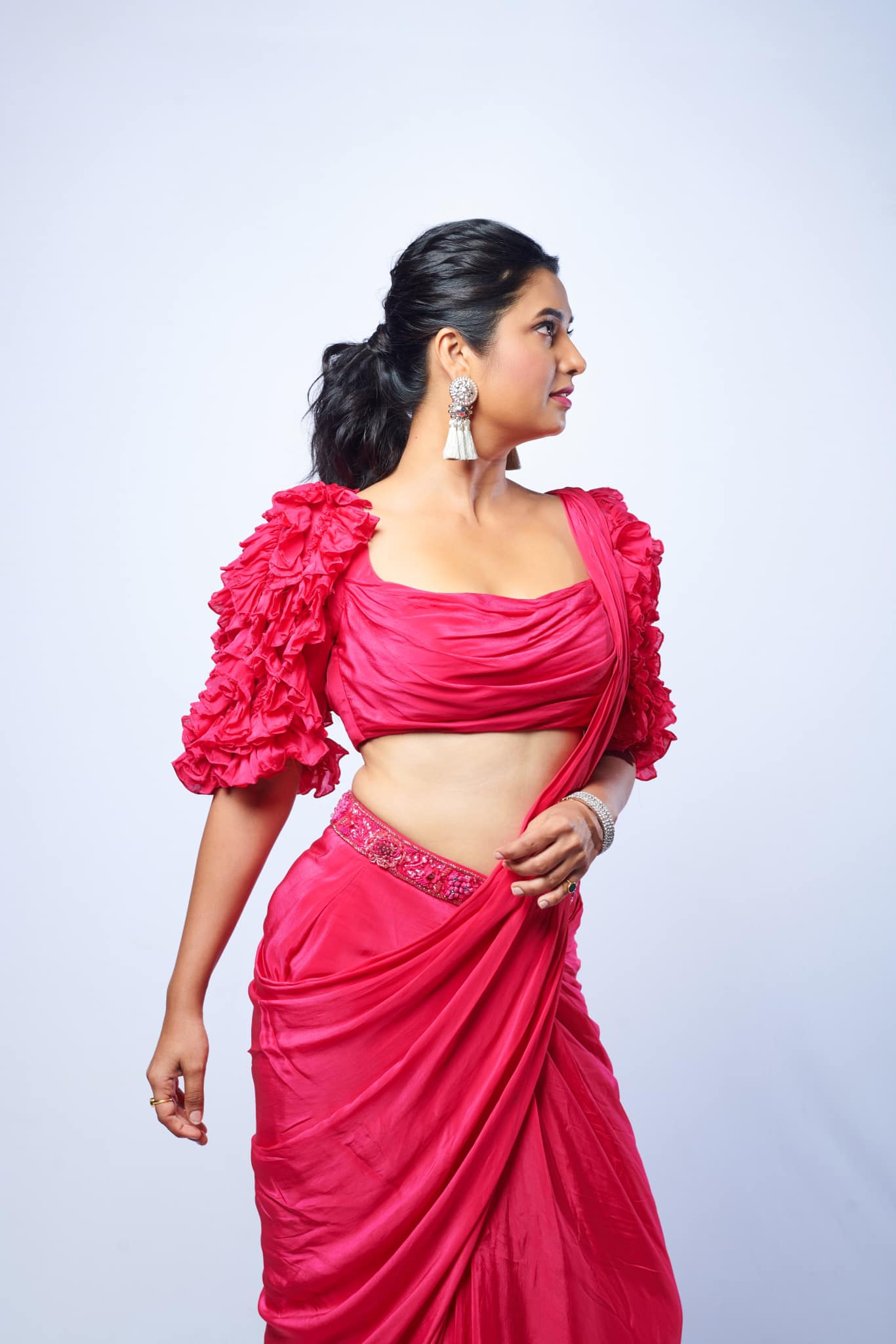 Actress Prajaktta Mali 