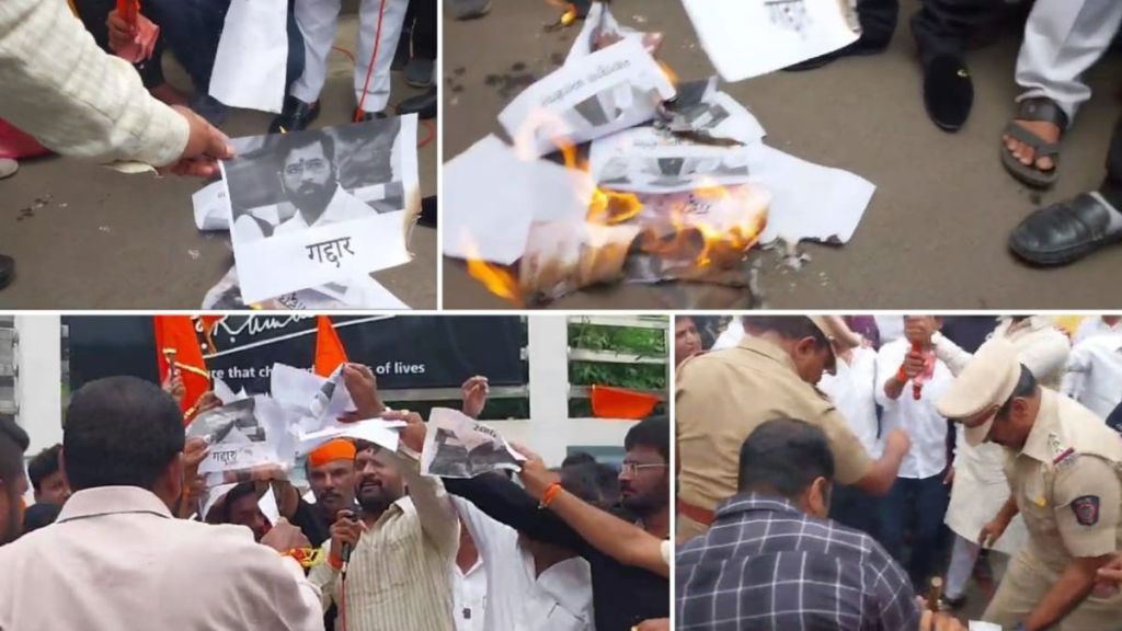 Shiv Sena Thackeray group aggressive Shiv Sena Thackeray group aggressive