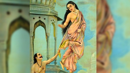 A passionate unrequited love story…. Urvashi and Pururava!