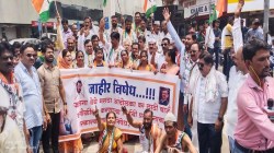 Jalna Lathi Charge : ‘लाठीकाठी घेऊन शासन आपल्या दारी’; शरद पवार गटाचे नागपुरात आंदोलन