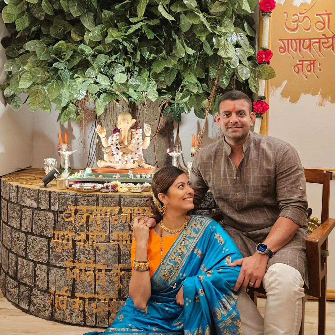 abhidnya bhave ganpati celebration