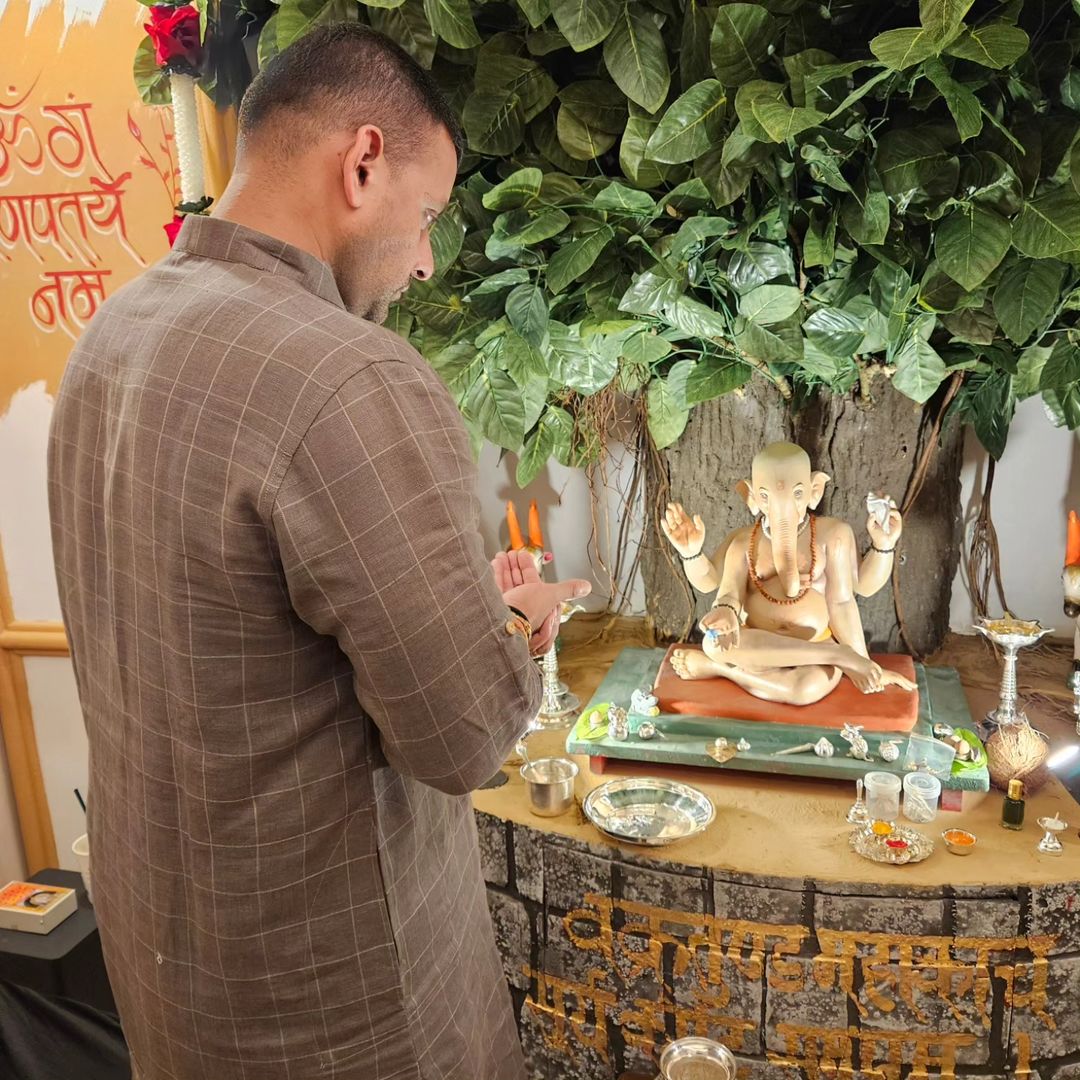 abhidnya bhave ganpati celebration 