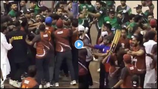 Cricket field became a war arena Bangladeshi players beat each other with bats 6 people admitted to hospital