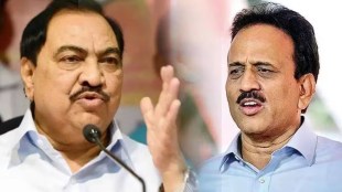 girish mahajan on eknath khadse, ncp leader eknath khadse, bjp leader girish mahajan, eknath khadse trying hard to get entry into bjp