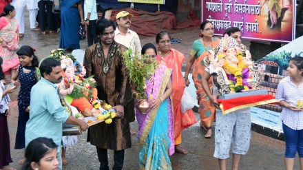 ganesh visarjan in alibagh
