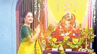 ganpati at girija prabhu home