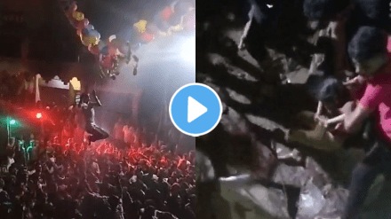one girl died one girl injured gallery house tied dahihandi rope, collapsed Deulgaon Raja buldhana one girl died one girl injured gallery house tied dahihandi rope, collapsed Deulgaon Raja buldhana