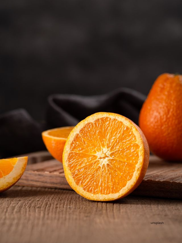 Food For Glowing Skin : Orange (unsplash)