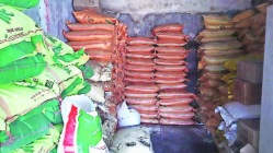 गुजरातमधून खत आणून घरातून अनधिकृत विक्री; पुसदमध्ये १० लाखांच्या ८३० बॅग जप्त