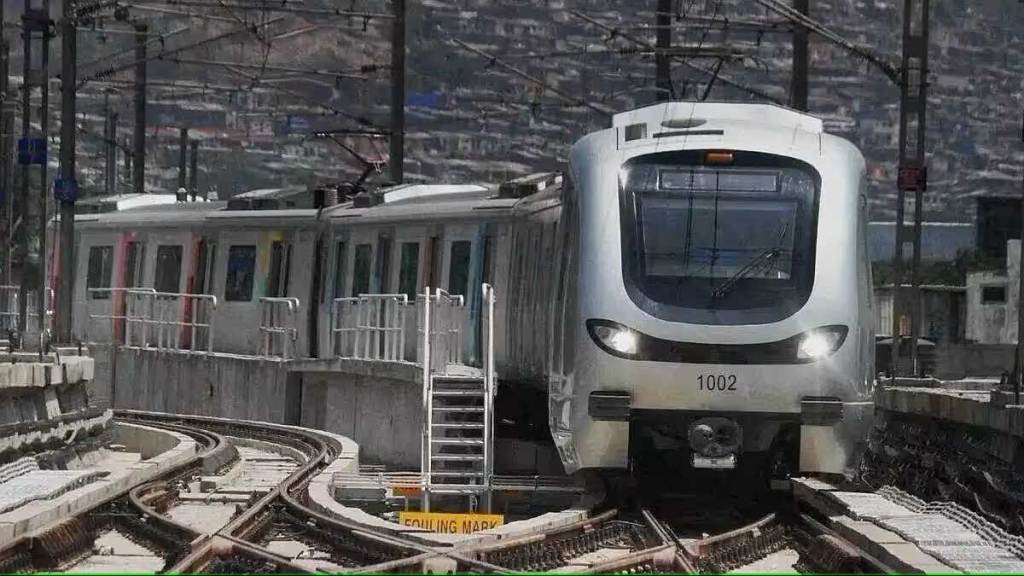 work for metro car shed in kasheli